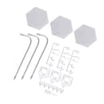 thumbnail image 1 of 3 Pack Action Figure Stand, ABS Stainless Steel Doll Figure Model Display Support Holder Base for 6 Inch Models, 1 of 7