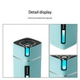 thumbnail image 5 of QLEICOM Humidifiers for Bedroom, 400ml Portable Small Cool Mist Humidifiers, with 7 Colors LED Light, Quiet Humidifiers for Home Office Car Bedroom Nursery Indoor (Blue), 5 of 7