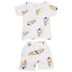 thumbnail image 1 of Conjunto de camiseta y pantalones cortos para bebé, pantalones cortos transpirables para bebé, ropa de dos piezas, trajes para verano, patrón de excavadora, 110cm, 1 of 14