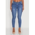 thumbnail image 4 of Womens WAX Cropped Skinny Jeans, 4 of 5