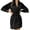 Black, variant on Lightweight Robes for Women Short Kimono Silky Satin Bath Bride Bridesmaids Getting Ready Sleepwear Soft Nightgown Soft Robes Ladies Bath Robe