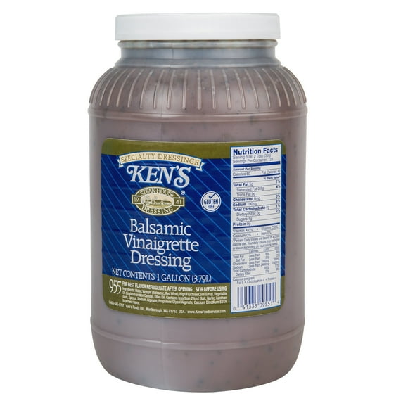 Ken's Foods Vinaigrette Balsamique 1 Gallon