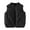 Black, variant on Diufon Toddler Boys Girls Vest Jackets Lightweight Thickened Zipper Up Coats Fall Winter Warm Clothes