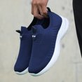 thumbnail image 2 of Men'S Casual Slip-On Loafers, Breathable Mesh Upper, Outdoor Sports Fitness Running Shoes, 2 of 9