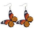 thumbnail image 1 of Drop Earrings Butterfly Shape Creative Fashion Pierced Earrings Dangle Earrings, 1 of 10