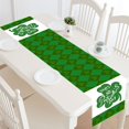 thumbnail image 2 of Riforla 2024 St. Patrick's Day Table Flag Restaurant Table Holiday Decorations Decorative Table Banner Home Decor H, 2 of 4