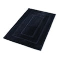 thumbnail image 2 of Inicio Alfombra de baño antideslizante Alfombra WC Inodoro Suelo Decoración Lavable Azul oscuro 40x60cm, 2 of 9