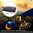 thumbnail image 2 of Langgg Solar LED Deck Light Waterproof LED Plinth Deck Light Kit for Garden Yard Steps Stair Patio Floor, 2 of 6