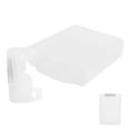 thumbnail image 3 of Boîtier de Disque Dur, Antidérapant Transparent Taille Standard Résistant à l'Usure Ajustement Parfait Boîtier de Rangement pour Disque ABS pour Disque Dur SSD 3,5 Po Gris,Blanc,Bleu,Rouge,Vert, 3 of 8