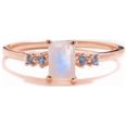 thumbnail image 5 of YoTreasure 0.62 ct. t.w. Moonstone London Blue Topaz Solid 10kt Rose Gold Ring, 5 of 9