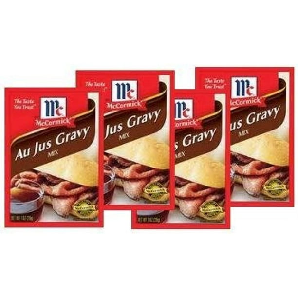 Mccormick Au Jus Gravy Mix (1 Oz Packets) 4 Pack