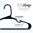 thumbnail image 2 of Utopia Home 40 Pack Kids Hangers - 11.5 Inch Plastic Baby Hangers for Closet - Childrens Hanger for Clothes & Infant Hanger for Closet - For Everyday Standard Use White, 2 of 8