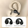 thumbnail image 4 of Audífonos de Reducción de Ruido Clip-On Bluetooth 5.3 No en el Oído,Estéreo Hifi Inalámbrico con Caja de Carga,Audífonos Bluetooth en el Oído para Llamadas Deportivas Hd, 4 of 8