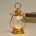 thumbnail image 2 of CSChome Handle Lantern Retro Style LED Hanging Lantern Soft-Powered Night Light Party Decoration, 2 of 7