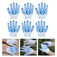 thumbnail image 3 of MasteelfCA 3 Paires de Gants de Travail en Polyester et Coton Gants de Protection Protège-Mains pour Enfants, 3 of 8
