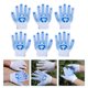 thumbnail image 4 of GOOHOCHY 3 pares de guantes de trabajo de algodón de poliéster guantes protectores protectores de mano para niños, 4 of 7