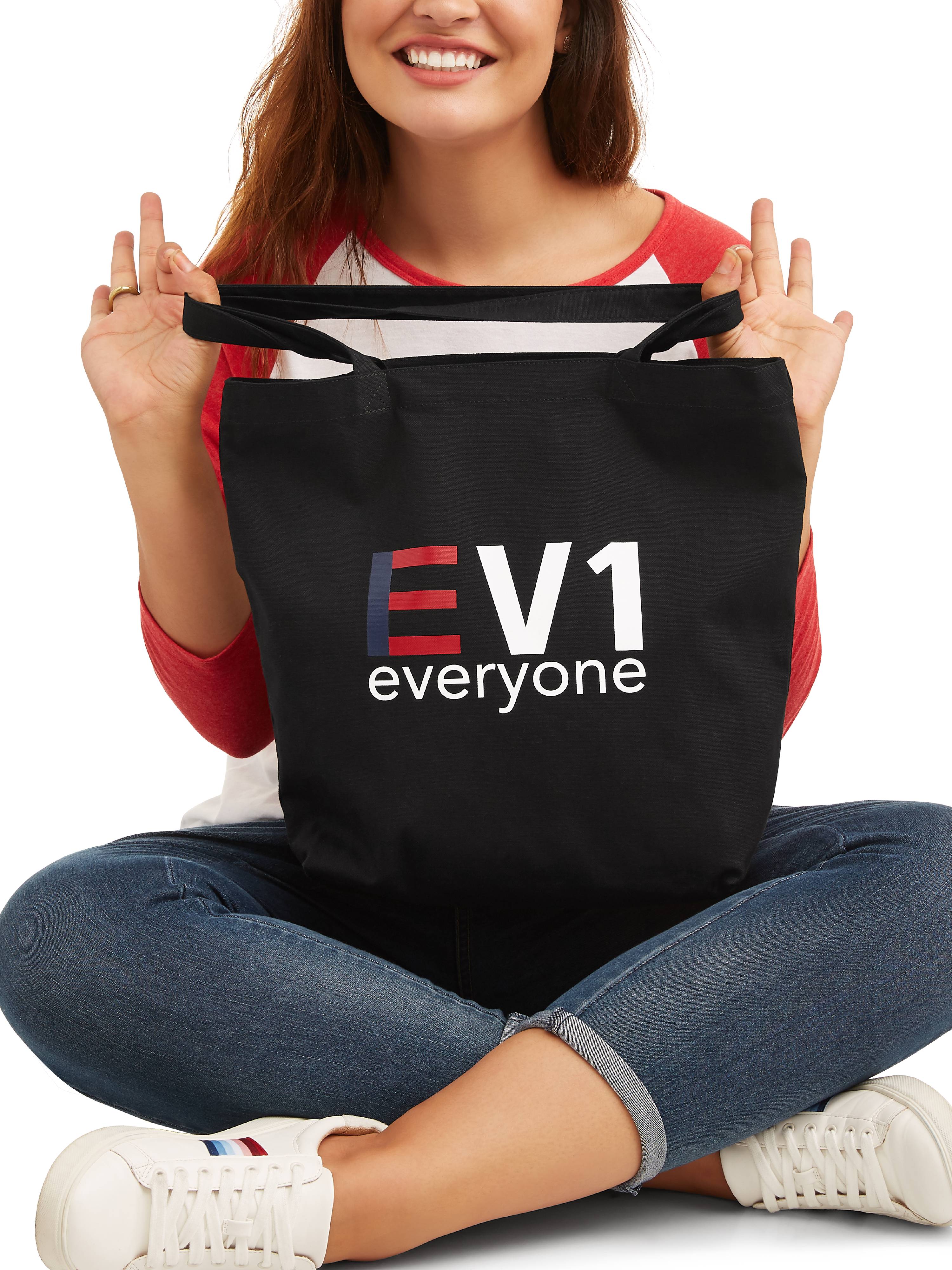 EV1 from Ellen DeGeneres "Everyone" Canvas Market Tote - image 3 of 3