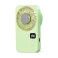thumbnail image 1 of ICQOVD Desktop Fan Usb Digital Display Cooling Fan 100 Speed Hands Free Outdoor, 1 of 8