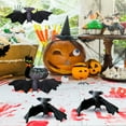 thumbnail image 6 of SUSHANG Goth Bat Plush Weighted Stuffed Animals,12”Creepy Large Bat Toys Lifelike Bats Plushie Doll Gothic Bat Soft Hugging Plush for Halloween Easter Christmas Valentines Birthday Gift, 6 of 9