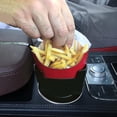 thumbnail image 3 of 2pcs Dip Clip In-car Sauce Holder And One French Fry Cup Holder Sets, Car, 3 of 3