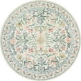 thumbnail image 6 of Moynesa 6'Round Boho Light Beige Rug, Washable Small Circle Rugs for Bedroom,Nursery Circular Rug Girl, Soft Non-Slip Round Carpet for Kids Sunroom,Biege, 6 of 6