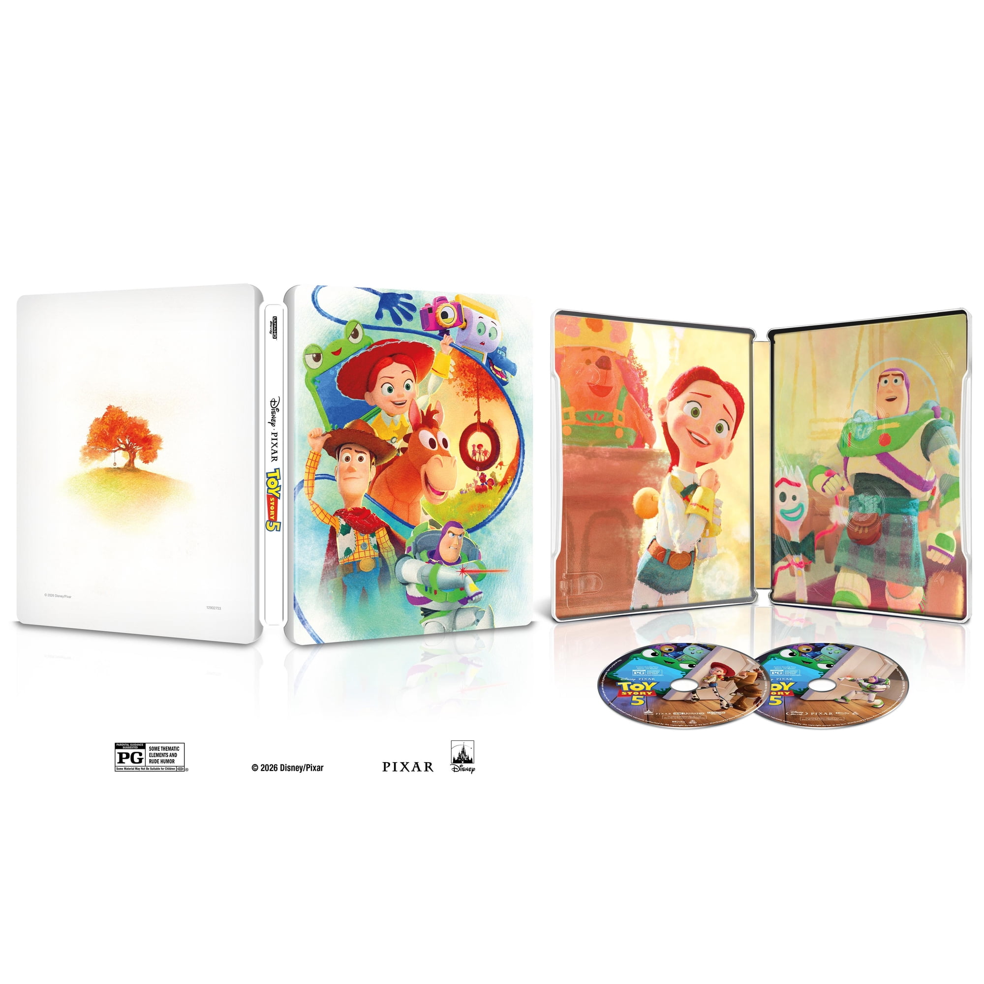 Toy Story 5 (Steelbook) (4K Ultra HD + Blu-ray + Digital Copy) Disney-Pixar, Adventure, Animation, Comedy, Children, Family