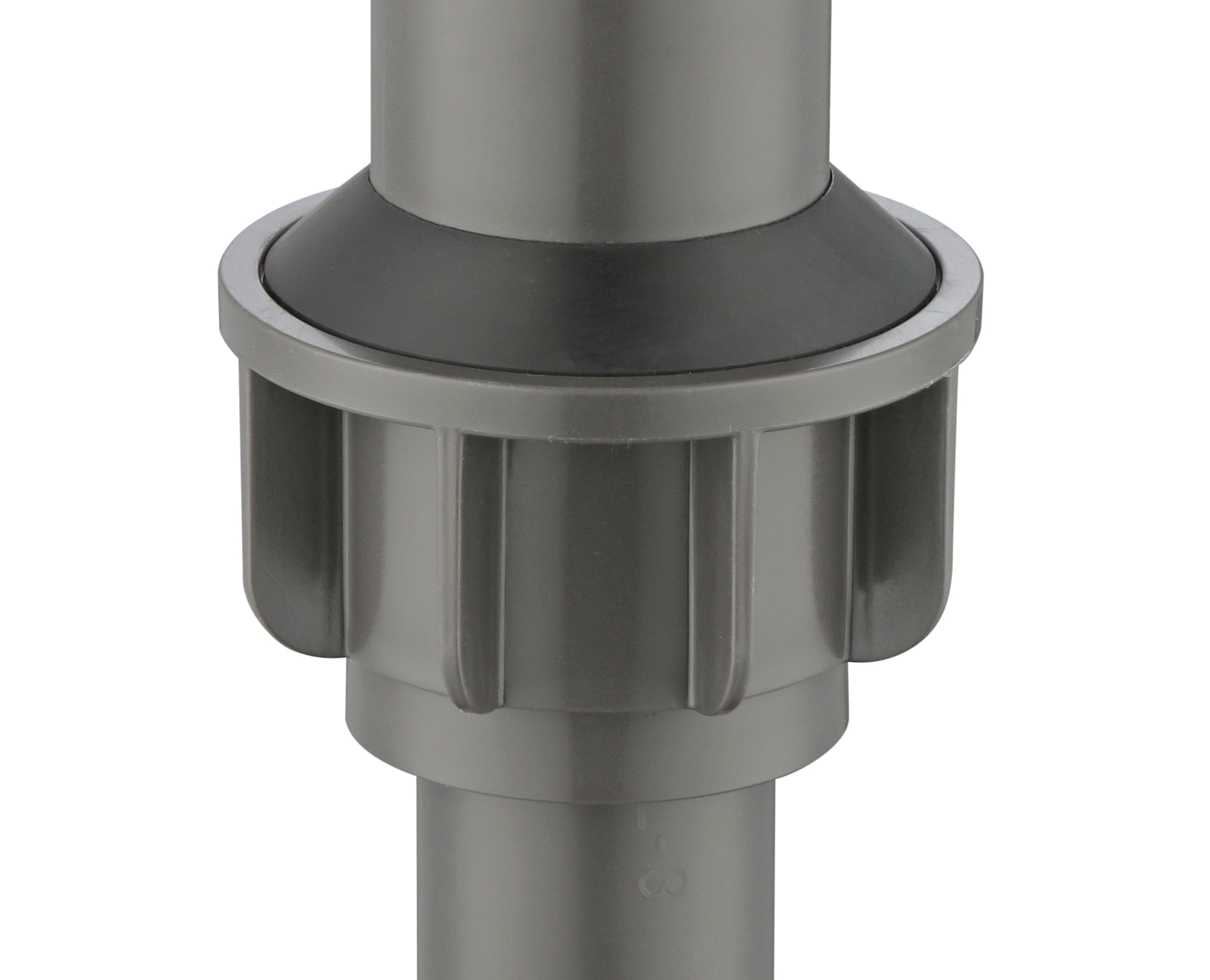Mainstays Push Pop-Up Drain with Overflow in Satin Nickel