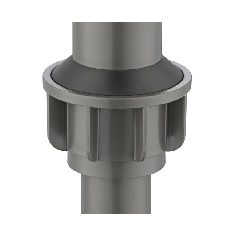Mainstays Push Pop-Up Drain with Overflow, Satin Nickel photo 6