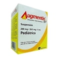 thumbnail image 2 of Augmentin 12 H Amoxicilina 200 mg, Ácido Clavulánico 28.5 mg / 5 ml suspensión pediátrico polvo para 40 ml, 2 of 3