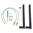 thumbnail image 2 of WiFi 7  Card, BE200NGW Wireless WiFi 7  BT5.4 Card Practical 2.4GHz 5.8GHz 6GHz  for  10 11 for Desktop PC, 2 of 7