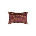 thumbnail image 1 of Oreiller Décoratif Papillon&44; Violet Aubergine, 1 of 1