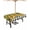 black, variant on nqOlkjepod Brown Sunflower Outdoor Tablecloth with Umbrella Hole & Zipper, Rustic Country Star Spring Summer Wooden Round Table Cover 54 Inch, Dining Waterproof Table Cloth Protector for Patio/Party