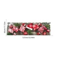 thumbnail image 3 of Dongrere Christmas Curtains for Kitchen - 53.9x17.7 Inch Window Valance for Christmas, Polyester Decor, 3 of 6