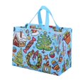 thumbnail image 1 of Bolsas de regalo de Navidad TQEHS con decoración de Papá Noel Gran Capacidad 32,5*25*17cm, 1 of 6