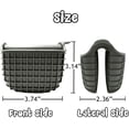 thumbnail image 3 of (Square-Gray)Mini Silicone Oven Mitts Set, Oven Mitts Heat Insulation, Oven Gloves for Kitchen Cooking and Baking, Protecting Fingers Mini Oven Hand Clips are Sold in Pairs, 3 of 5
