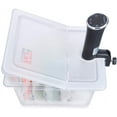 thumbnail image 3 of Sous Vide Container 12 Quart EVC-12 with Collapsible Hinged Lid Compatible with Anova Nano or AN500-US00 or Anova Pro 3.0 or Anova Mini, Also Fits Instant Pot, 3 of 6
