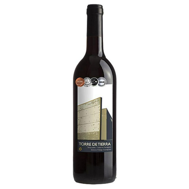 Pack de 6 Vino Tinto Torre de Tierra Tempranillo Cabernet Sauvignon 750 ml