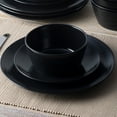 thumbnail image 5 of Noritake Colorscapes BoB Swirl (Black on Black) 12-Piece Coupe Dinnerware Set, Service for 4, 5 of 7