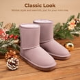 thumbnail image 3 of DREAM PAIRS Kids' Winter Boots Boys' Girls' Mid-Calf Snow Boots with Cozy Lining Pull-On Design and Non-Slip Outsole, 3 of 6