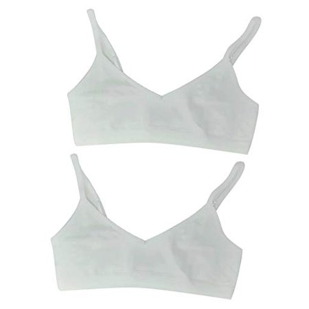 

Hanes Seamless Pullover Flex Fit Bra Set of 2 (Medium White)