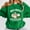 Green, variant on WILLBEST hoodie women Womens Daily Home Outdoor Workout Long Sleeve O Neck T Shirt Top Printed Sweatshirt Street Blouse Streetwear saint hoodie