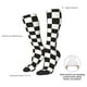 thumbnail image 4 of Fotbe Black and White Checkerboard Calcetas Divertidas Estampadas para Hombre y Mujer, Calcetas de Algodón hasta la Rodilla para Caminar, Correr, Enfermería y Embarazo, 4 of 6