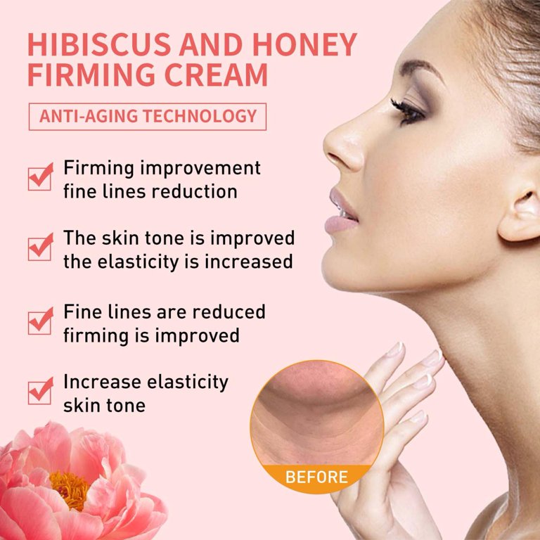 Gzwccvsn Hibiscus Honey Firming Cream, Anti-aging Facial