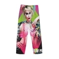 thumbnail image 5 of Harley Quinn Bird Prey Men's Pajama Pants With Pockets Lounge Fashion Cozy Daily Sleep Pants Sleepwear, 5 of 8