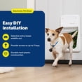 thumbnail image 3 of PetSafe Electronic Pet Door for Cats and Dogs, Programmable Smart Key, Small, 3 of 8