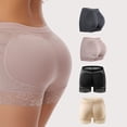 thumbnail image 2 of Hip Enhancer Butt Lifters Underwears Seamless Fakes Buttocks Padded Briefs Shapewear Panties Body Shorts for Women, 2 of 9