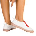 thumbnail image 5 of YOUYEDIAN Sneakers for Women Fashion Color Block Comfy Slip On Casual Flats Versatile Round Toe Walking Shoes, 5 of 5