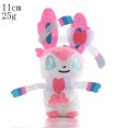 thumbnail image 3 of 10-14cm Pokemon Plush Stuffed Toys Pikachu Squirtle Gengar Psyduck Eevee Cartoon Figure Keychain Pendant Doll Baby Birthday Gift, 3 of 5
