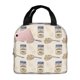 thumbnail image 1 of Easygdp Peanuts Bolsa Térmica Premium - Tela Oxford Impermeable, Gran Capacidad, Bolsillo Frontal, Unisex para Trabajo, Escuela, Actividades al Aire Libre y Picnics, 1 of 8