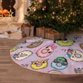 thumbnail image 5 of Sikiie Cute Donuts Nativity Christmas Tree Skirt, Jesus Christian Winter Holiday Tree Mat Decoration(30-48IN), 5 of 6